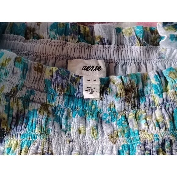 Girls Aerie Flower Halter Layered Summer Spring Dress size M - Picture 2 of 3